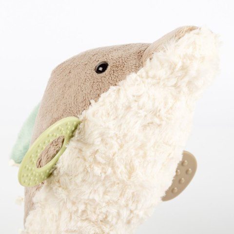 Zabawka rozwojowa Delfin 35cm szeleścik grzechotka gryzaczek dzieci sigikid