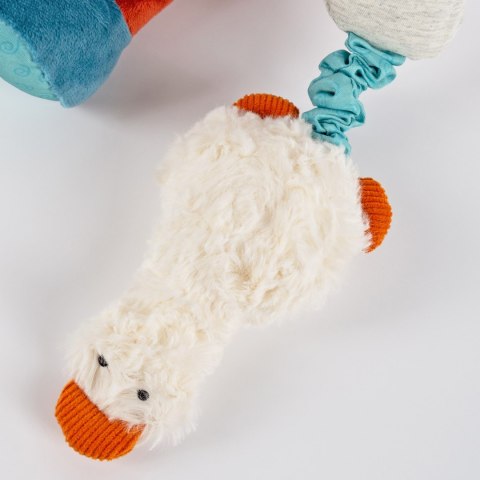 Zabawka rozwojowa Lisek 32cm szeleścik grzechotka gryzaczek dzieci sigikid