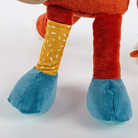 Zabawka rozwojowa Lisek 32cm szeleścik grzechotka gryzaczek dzieci sigikid