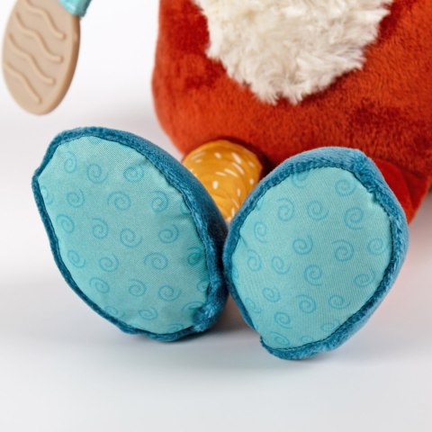 Zabawka rozwojowa Lisek 32cm szeleścik grzechotka gryzaczek dzieci sigikid