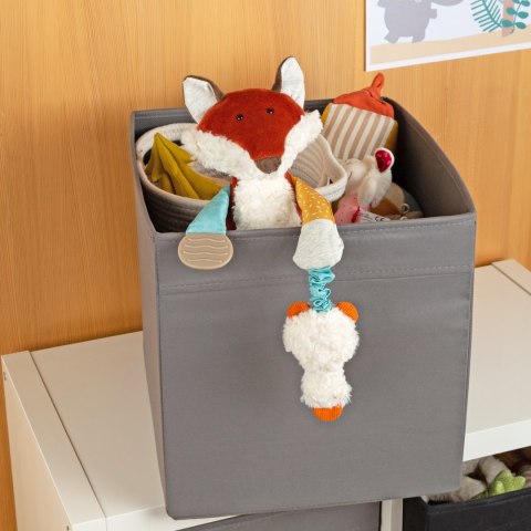 Zabawka rozwojowa Lisek 32cm szeleścik grzechotka gryzaczek dzieci sigikid