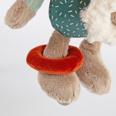 Zabawka rozwojowa Słonik z pozytywką 27cm szeleścik grzechotka sigikid