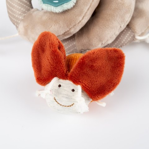 Zabawka rozwojowa Spirala Motyle grzechotka lusterko gryzak 45cm sigikid