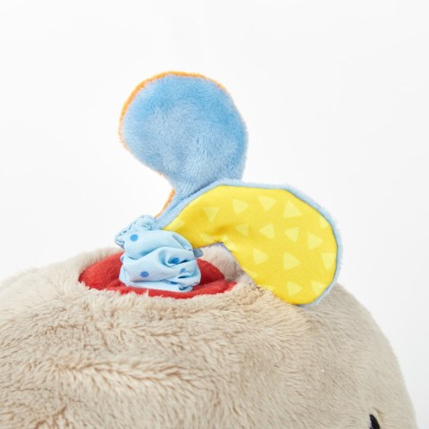 Zabawka rozwojowa Wieloryb szeleścik grzechotka gryzaczek piszczałka sigikid