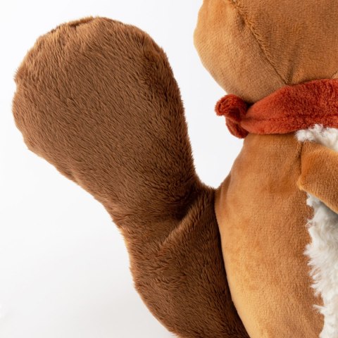 Zabawka rozwojowa Wiewiórka szeleścik grzechotka gryzaczek lusterko sigikid