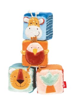 Zestaw miękkie kostki do zabawy wielofunkcyjna zabawka rozwojowa sigikid