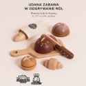 Drewniany zestaw pieczywa z nożem do krojenia, zabawka dzieci Le Toy Van