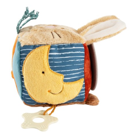 Miękka interaktywna kostka zwierzątka zabawka rozwojowa dla dzieci sigikid