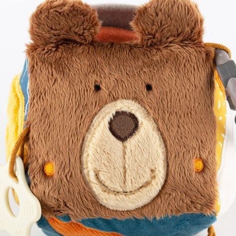 Miękka interaktywna kostka zwierzątka zabawka rozwojowa dla dzieci sigikid