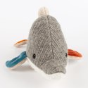 Pierwsza przytulanka Delfin 33cm patchworkowa zabawka dla dzieci sigikid