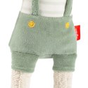 Pierwsza przytulanka Króliczek w zielonych spodenkach 34cm dzieci sigikid