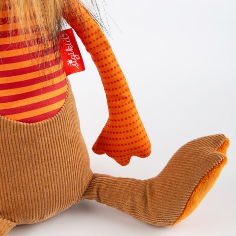 Pierwsza przytulanka Lew 32cm patchworkowa maskotka zabawka dzieci sigikid