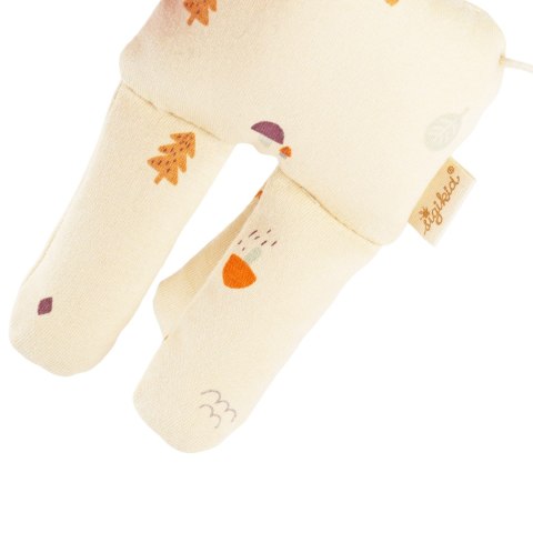 Pierwsza przytulanka beżowa Żyrafa maskotka zabawka dla dzieci sigikid