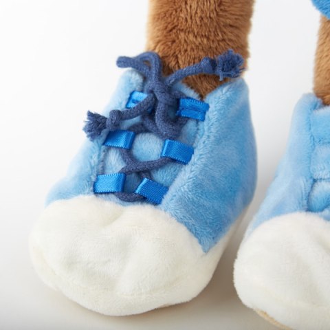 Pluszowa zabawka edukacyjna Małpka nauka przebierania 43cm lalka sigikid