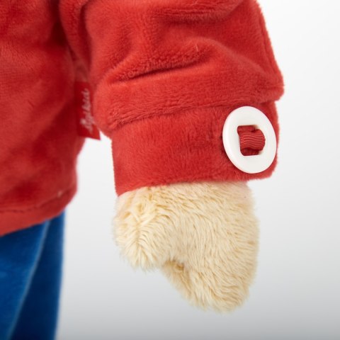 Pluszowa zabawka edukacyjna Małpka nauka przebierania 43cm lalka sigikid