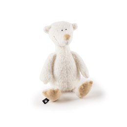 Pluszowy biały Miś Ach Good! 25 cm pierwsza przytulanka dla dzieci sigikid