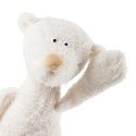 Pluszowy biały Miś Ach Good! 25 cm pierwsza przytulanka dla dzieci sigikid