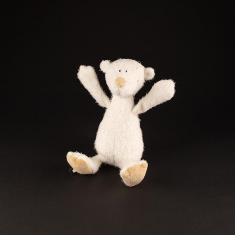 Pluszowy biały Miś Ach Good! 25 cm pierwsza przytulanka dla dzieci sigikid