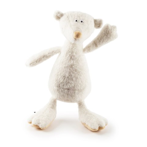 Pluszowy biały Miś Ach Good! 36 cm pierwsza przytulanka dla dzieci sigikid