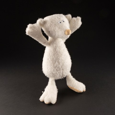 Pluszowy biały Miś Ach Good! 36 cm pierwsza przytulanka dla dzieci sigikid