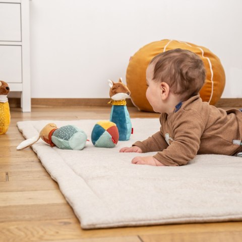 Zestaw miękkie Kręgle dla dzieci pluszowa zabawka rozwojowa gra sigikid