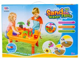 Piaskownica Wodna Basen - Stolik + Akcesoria Foremki