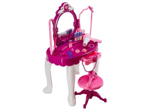 Toaletka dla Małej Księżniczki - dźwięki, światło, akcesoria, gniazdo MP3