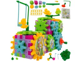 Klocki Edukacyjne, Konstrukcyjne 78 Elementów Ciuchcia