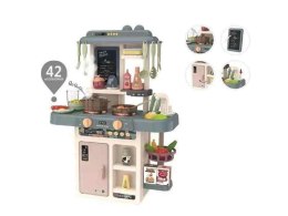 Multifunkcyjna Kuchnia Z Lodówką I Płytą Gazową, Beżowo-Szara