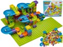 Tor Kulkowy Z Klockami 256 elementów, Kolorowe Klocki