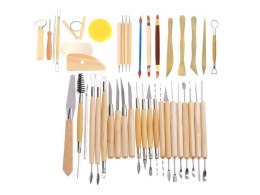 Zestaw Narzędzi Do Rękodzieła, Modelowania Ceramiki, Do Rzeźbienia Gliny, Dekorowania