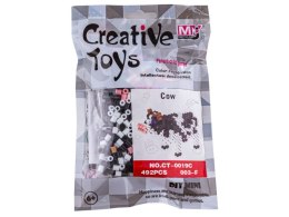 Koraliki do prasowania Wersja 3D, KRÓWKA, KROWA, Saszetka, Prasowanka