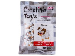 Koraliki do prasowania Wersja 3D, OWIECZKA, OWCA, BARANEK, Saszetka, Prasowanka