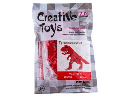 Koraliki do prasowania Wersja 3D, TYRANOZAUR, T-REX, DINOZAUR, Saszetka, Prasowanka