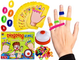 Gra Na Refleks Dopasuj Gumki, DING DING RING, Kolorowe Gumeczki, Karty, Dzwonek, Kto Pierwszy
