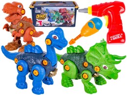 Klocki Konstrukcyjne, DINOZAURY Do Skręcania I Rozkręcania