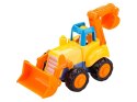 Zestaw 4 Pojazdów Z Napędem, Pojazdy Budowlane, Traktor, Koparka, Wywrotka, Betoniarka
