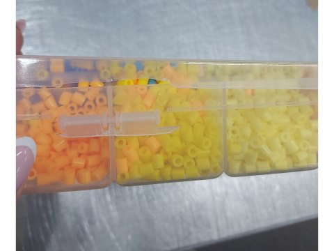 Koraliki Do Prasowania 12000szt, Prasowanka, Koraliki Uzupełniające Do Prasowanek, ORGANIZER 36 Kolorów Przecena 2