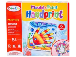 Kreatywny Zestaw STWÓRZ ODCISK DŁONI, Odlew Rączki, Nóżki - Zrób To Sam DIY