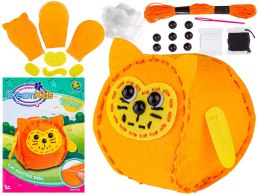 Kreatywny Zestaw Wyszywanka, Maskotka, Pluszak Do Szycia Zwierzęta Domowe KOTEK