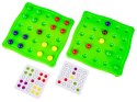 Edukacyjna gra na refleks Karty, Układanka, Kolorowe kulki + 30 kart