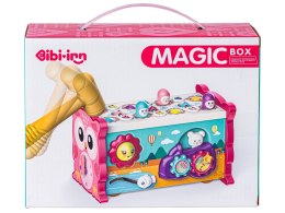 Edukacyjna, interaktywna zabawka dla dzieci 8w1, Cymbałki, Zegar