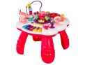 Edukacyjny Interaktywny Stolik Muzyczny Dla Dzieci + Pianinko Czerwony