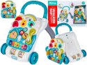 Edukacyjny Chodzik dla dzieci, Jeździk Muzyczny, Pchacz Niebieski Przecena 1