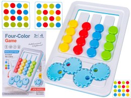 Gra Logiczna Dla Dzieci, Układanka LABIRYNT Cztery Kolory