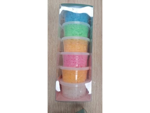 Koraliki Do Prasowania 3000szt, Prasowanki, Do Prasowanek, 6 Kolorów, Zapas - ŚWIECĄCE W CIEMNOŚCI MIX KOLORÓW Przecena 1