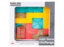 Logiczna układanka, Gra planszowa, Plansza + Kolorowe klocki Przecena 1