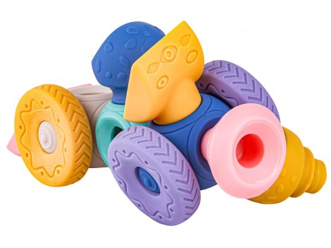 Miękkie Klocki Sensoryczne Figury geometryczne 13 sztuk, Edukacyjny zestaw klocków dla malucha Przecena 1