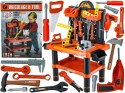 Zestaw Majsterkowicza, Warsztat stolarski - stolik, klucze, piła Przecena 3