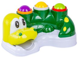 Zręcznościowa gra dla najmłodszych Zbijak, Wbij Piłeczkę, Wesoły Krokodyl Przecena 1